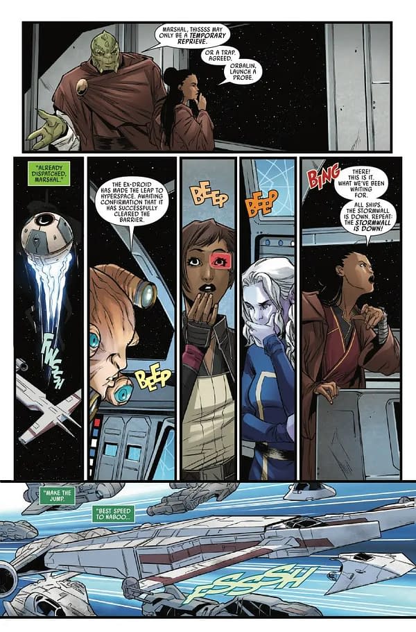 Interior preview page from STAR WARS: THE HIGH REPUBLIC - FEAR OF THE JEDI #2 PHIL NOTO COVER