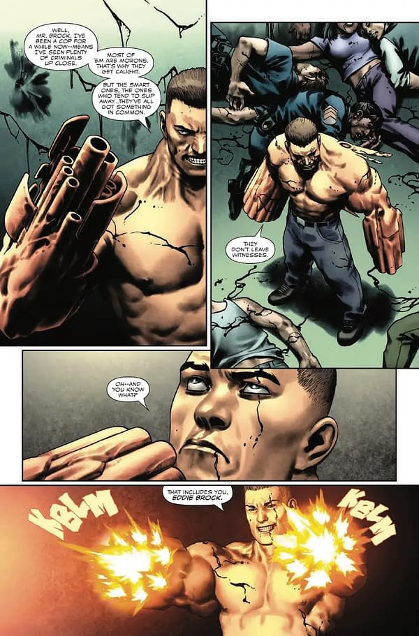 Interior preview page from EDDIE BROCK CARNAGE #3 IBAN COELLO COVER