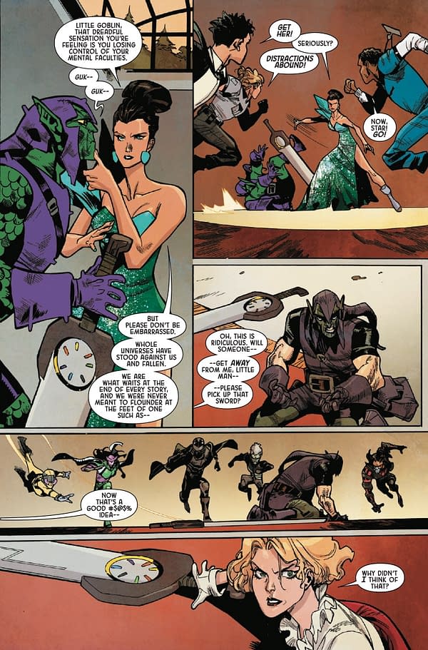 Interior preview page from INFINITY WATCH #4 SALVADOR LARROCA COVER