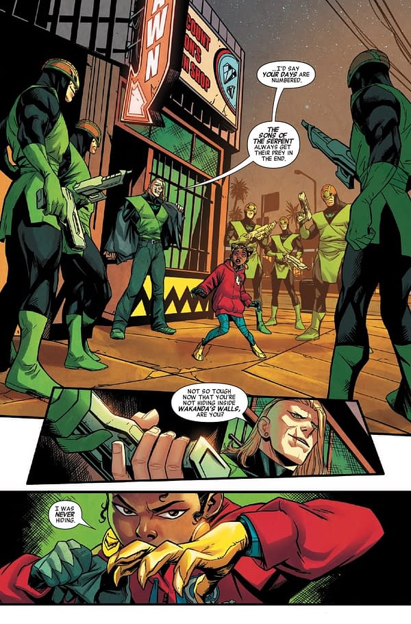 Interior preview page from NEW CHAMPIONS #4 GLEB MELNIKOV COVER