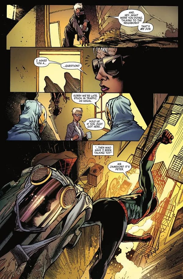Interior preview page from PREDATOR VS. SPIDER-MAN #1 PAULO SIQUEIRA COVER