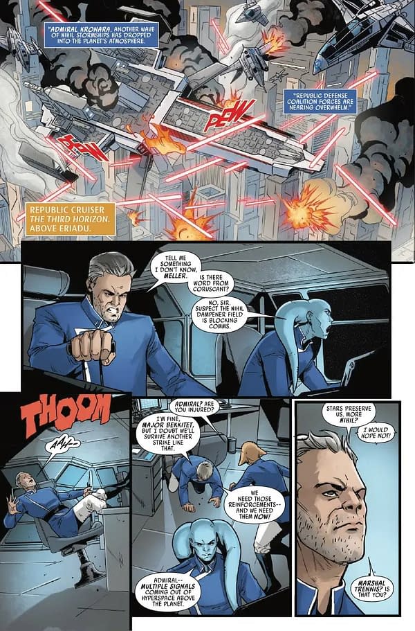 Interior preview page from STAR WARS: HIGH REPUBLIC: FEAR OF THE JEDI #3 PHIL NOTO COVER