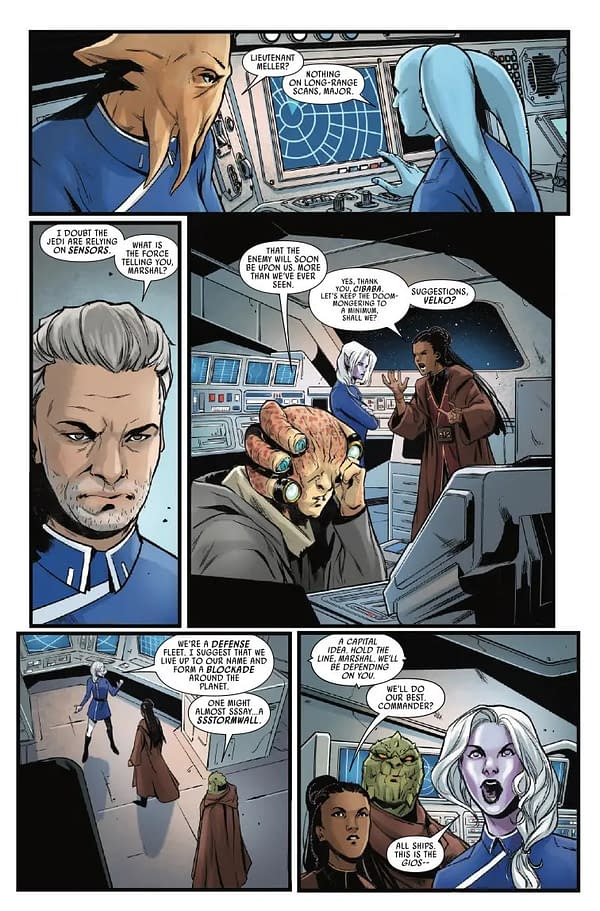 Interior preview page from STAR WARS: HIGH REPUBLIC: FEAR OF THE JEDI #3 PHIL NOTO COVER