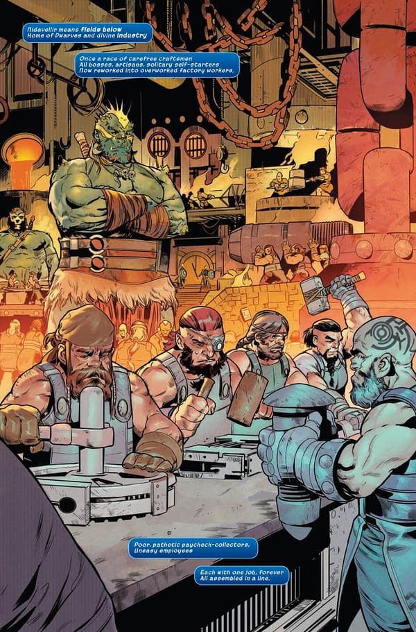 Interior preview page from ULTIMATES #11 DIKE RUAN COVER