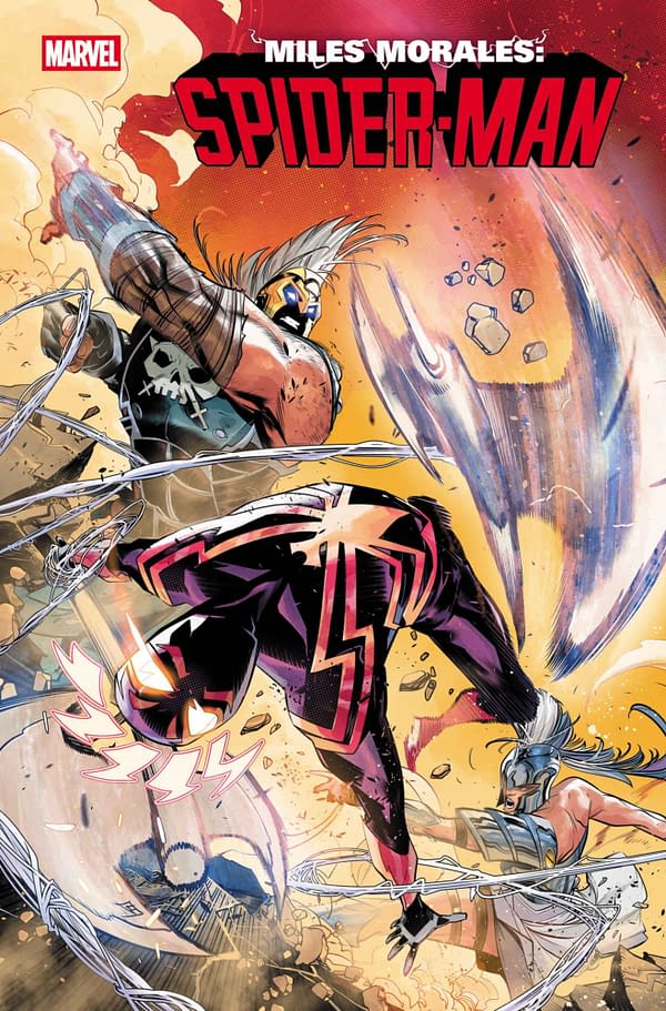 Cover image for MILES MORALES: SPIDER-MAN #33 FEDERICO VICENTINI COVER