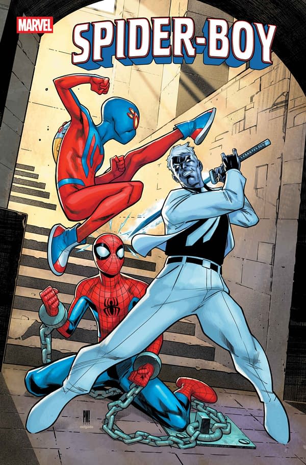 Cover image for SPIDER-BOY #19 PACO MEDINA COVER