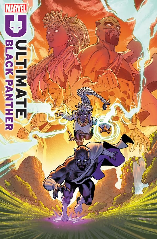 Cover image for ULTIMATE BLACK PANTHER #16 JAVIER GARRON VARIANT