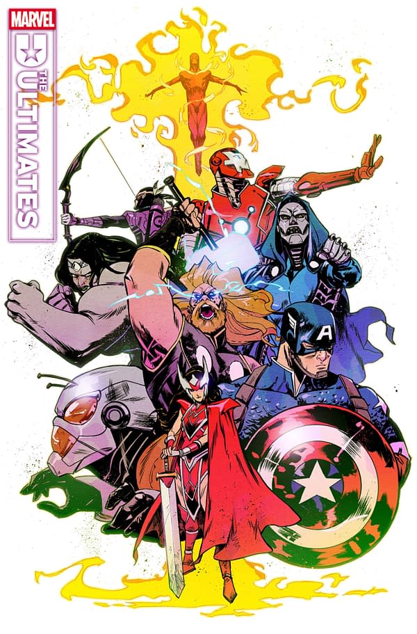Cover image for ULTIMATES #12 SANFORD GREENE VARIANT