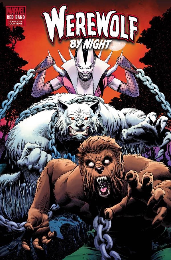 Cover image for WEREWOLF BY NIGHT: RED BAND #10 PAULO SIQUEIRA VARIANT [POLYBAGGED]