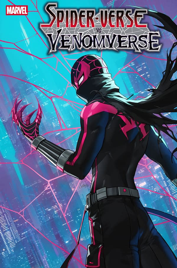 Cover image for SPIDER-VERSE VS. VENOMVERSE #1 LEIRIX VARIANT