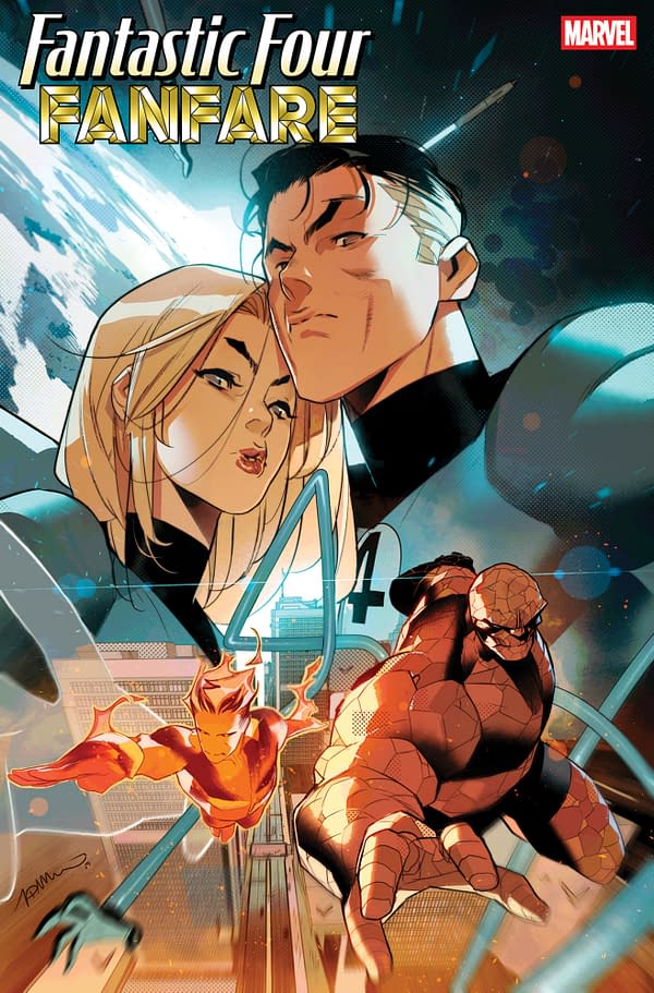 Cover image for FANTASTIC FOUR FANFARE #1 SIMONE DI MEO VARIANT
