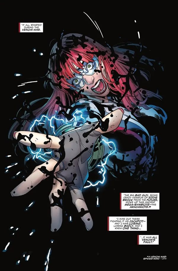 Interior preview page from ALL-NEW VENOM #6 ADAM KUBERT COVER
