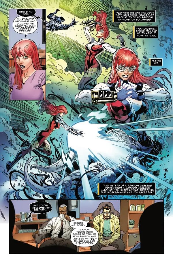 Interior preview page from ALL-NEW VENOM #6 ADAM KUBERT COVER