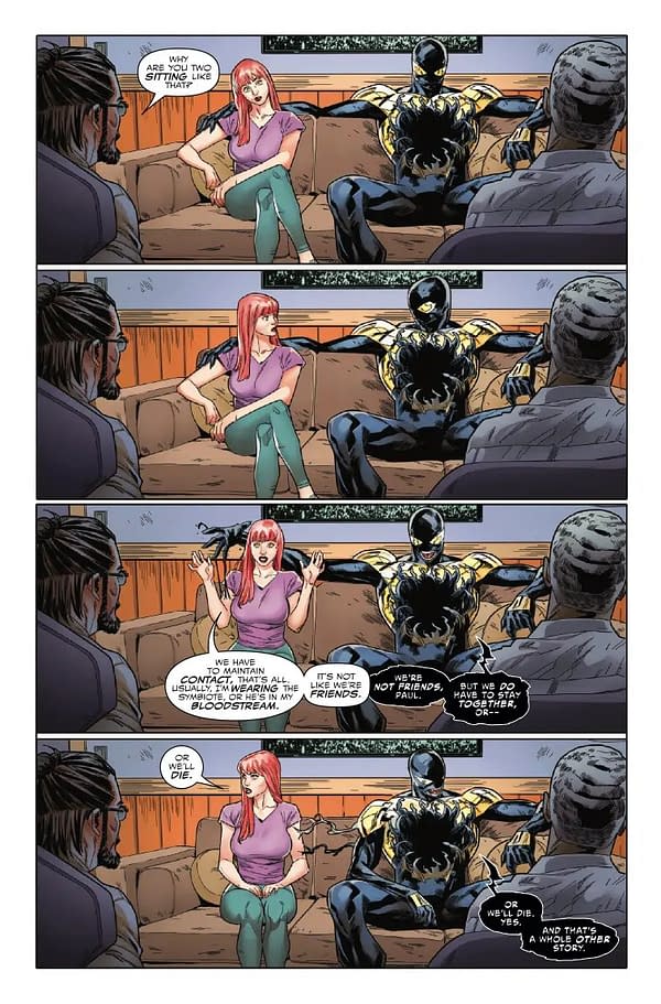 Interior preview page from ALL-NEW VENOM #6 ADAM KUBERT COVER