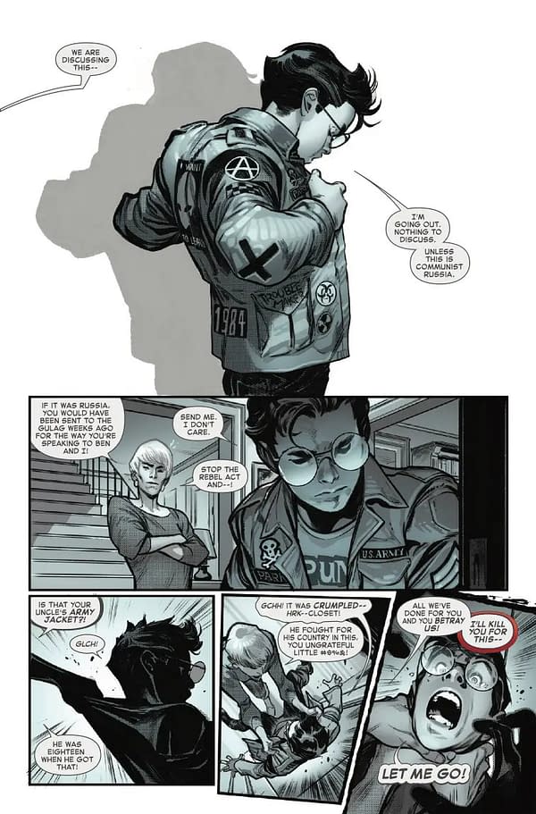 Interior preview page from AMAZING SPIDER-MAN #3 PEPE LARRAZ COVER