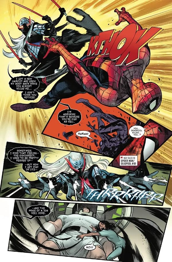 Interior preview page from AMAZING SPIDER-MAN #3 PEPE LARRAZ COVER