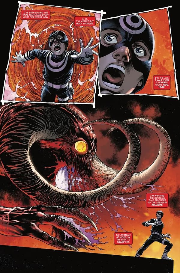 Interior preview page from DAREDEVIL #21 JOHN ROMITA JR. COVER