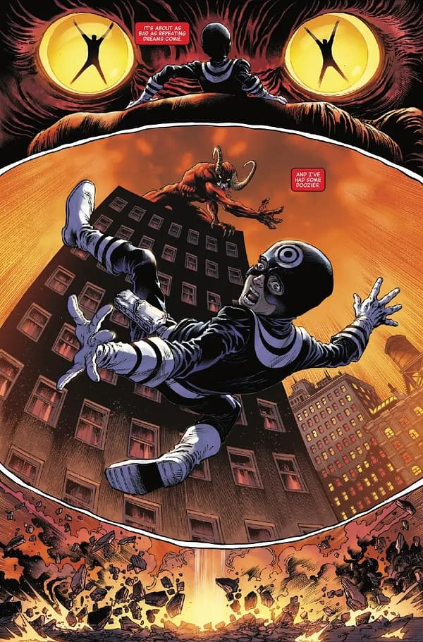 Interior preview page from DAREDEVIL #21 JOHN ROMITA JR. COVER