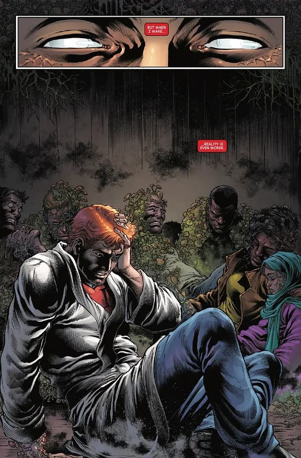 Interior preview page from DAREDEVIL #21 JOHN ROMITA JR. COVER