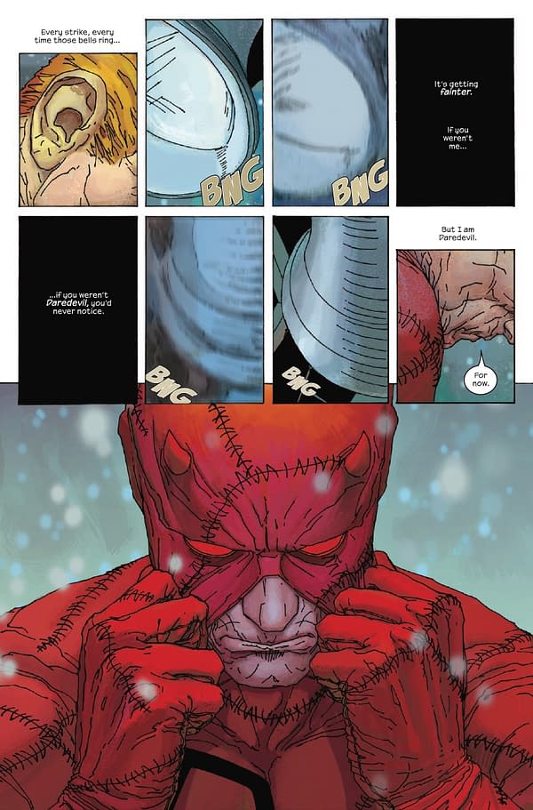 Interior preview page from DAREDEVIL: COLD DAY IN HELL #2 STEVE MCNIVEN COVER