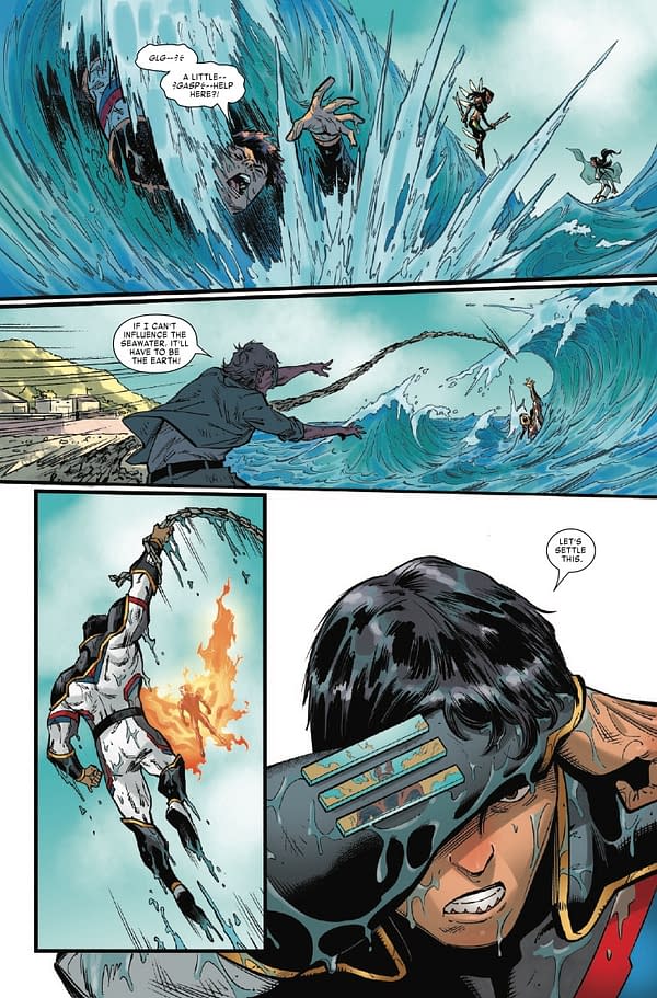 Interior preview page from DOOM'S DIVISION #3 CREEES LEE COVER