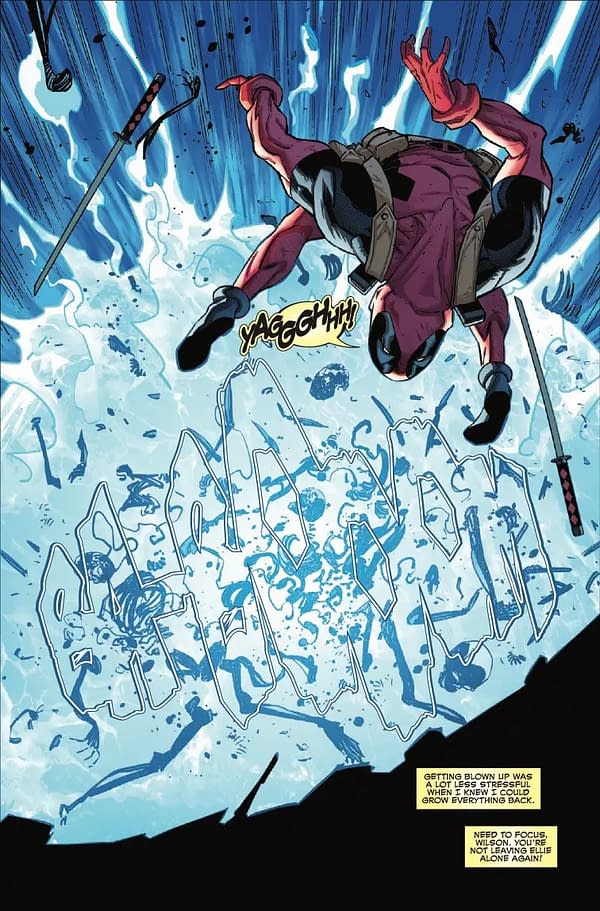 Interior preview page from DEADPOOL #14 TAURIN CLARKE COVER