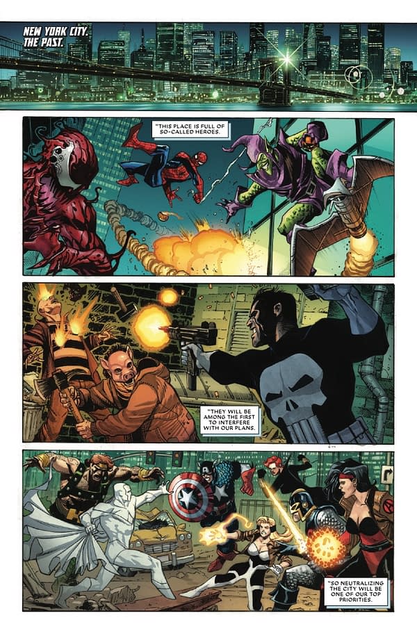 Interior preview page from DEADPOOL/WOLVERINE #5 JOSHUA CASSARA COVER
