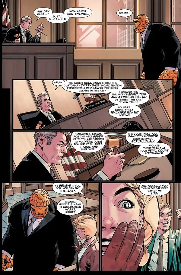 Interior preview page from FANTASTIC FOUR: FANFARE #1 MATTEO SCALERA COVER