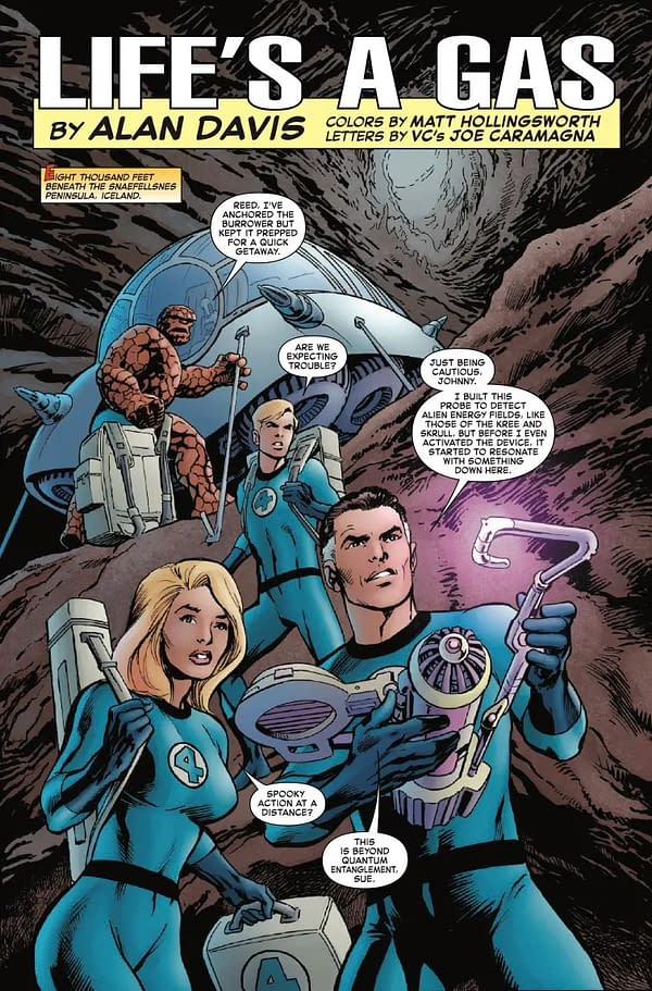 Interior preview page from FANTASTIC FOUR: FANFARE #1 MATTEO SCALERA COVER