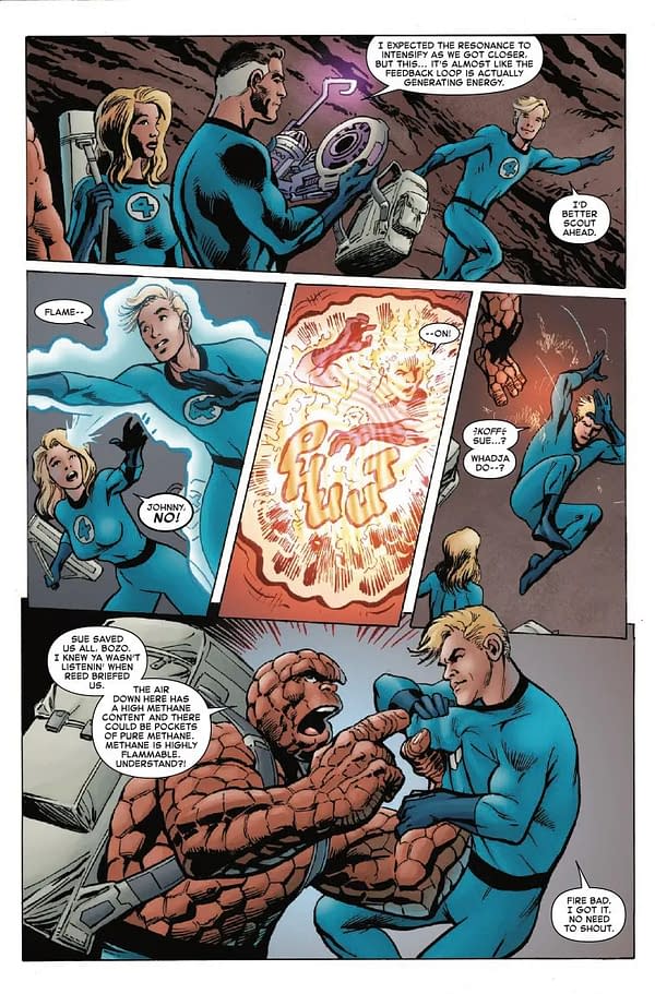 Interior preview page from FANTASTIC FOUR: FANFARE #1 MATTEO SCALERA COVER