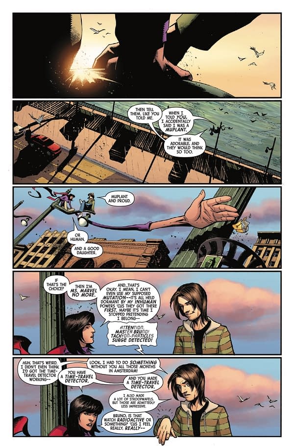 Interior preview page from GIANT-SIZE X-MEN #1 ADAM KUBERT COVER