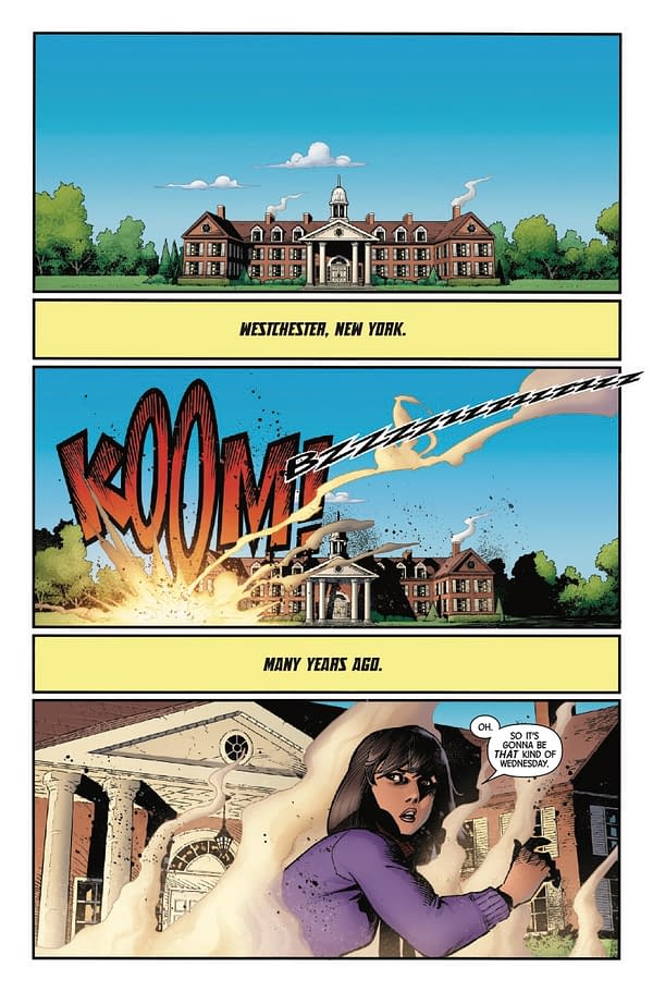 Interior preview page from GIANT-SIZE X-MEN #1 ADAM KUBERT COVER