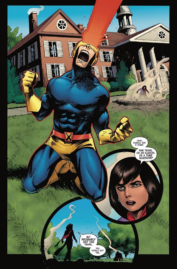 Interior preview page from GIANT-SIZE X-MEN #1 ADAM KUBERT COVER