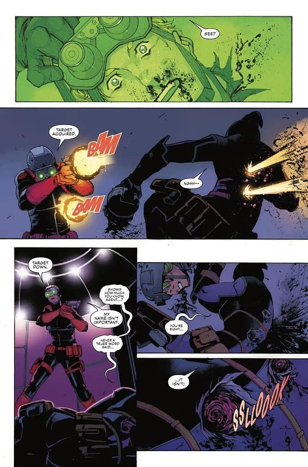 Interior preview page from GWENPOOL #1 CHAD HARDIN COVER