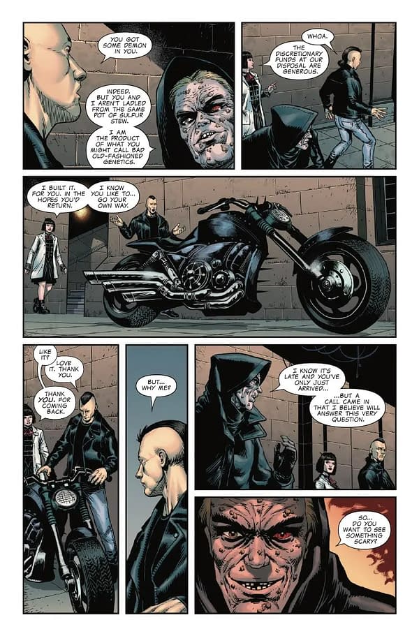 Interior preview page from HELLVERINE #6 KENDRICK "KUNKKA" LIM COVER
