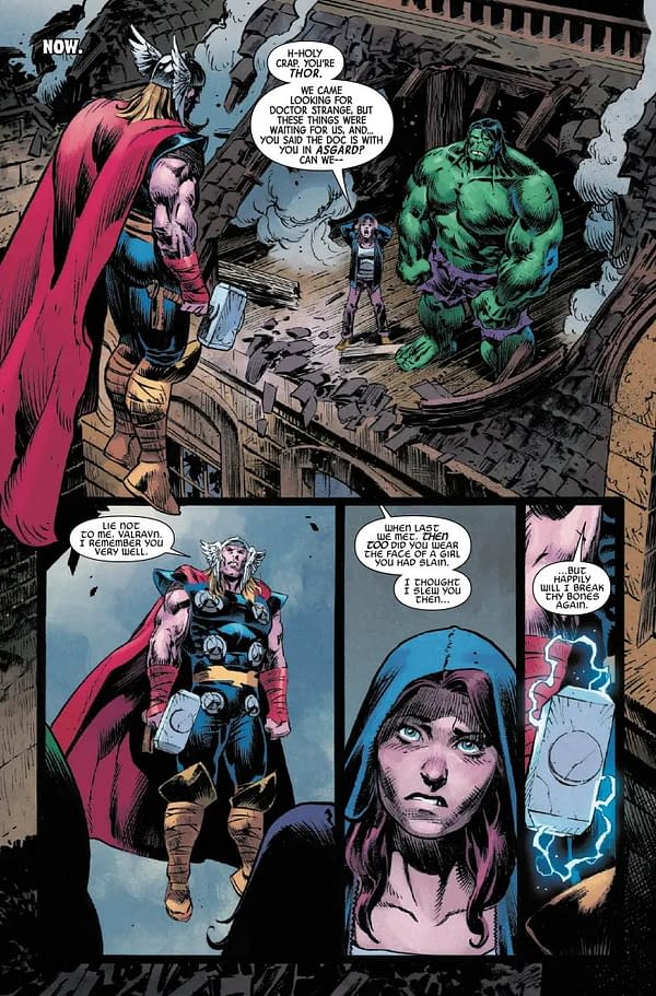 Interior preview page from INCREDIBLE HULK #25 NIC KLEIN COVER