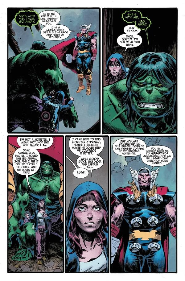 Interior preview page from INCREDIBLE HULK #25 NIC KLEIN COVER