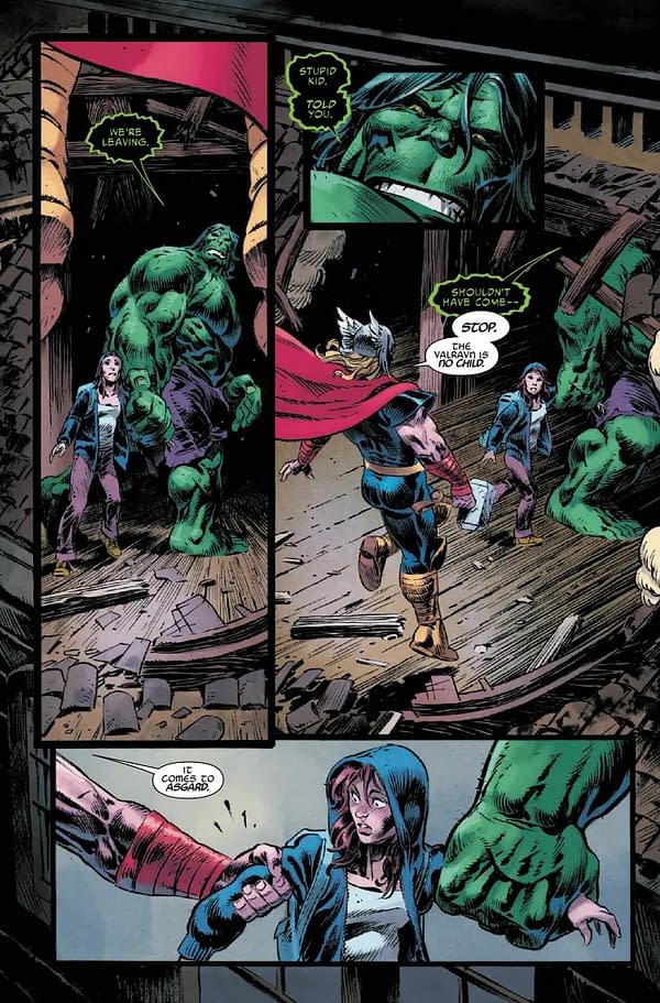 Interior preview page from INCREDIBLE HULK #25 NIC KLEIN COVER