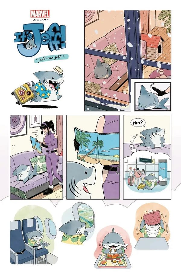 Interior preview page from IT'S JEFF: JEFF WEEK #1 GURIHIRU COVER