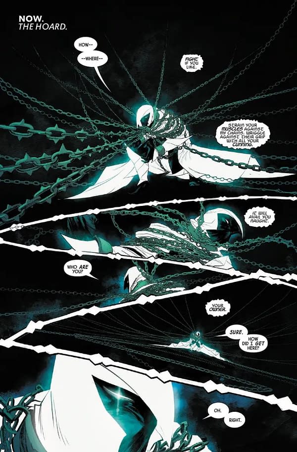 Interior preview page from MOON KNIGHT: FIST OF KHONSHU #8 DAVIDE PARATORE COVER