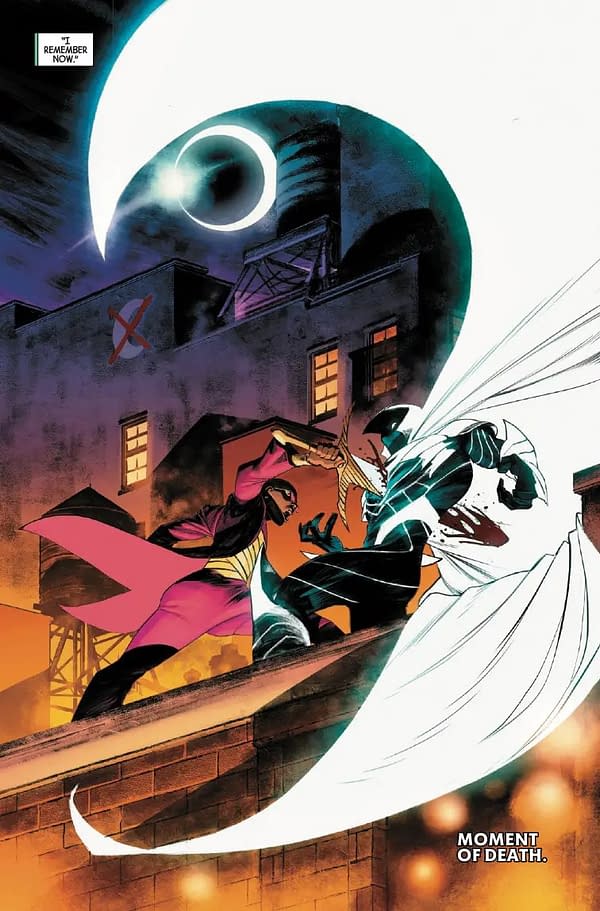 Interior preview page from MOON KNIGHT: FIST OF KHONSHU #8 DAVIDE PARATORE COVER