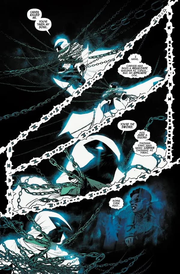 Interior preview page from MOON KNIGHT: FIST OF KHONSHU #8 DAVIDE PARATORE COVER