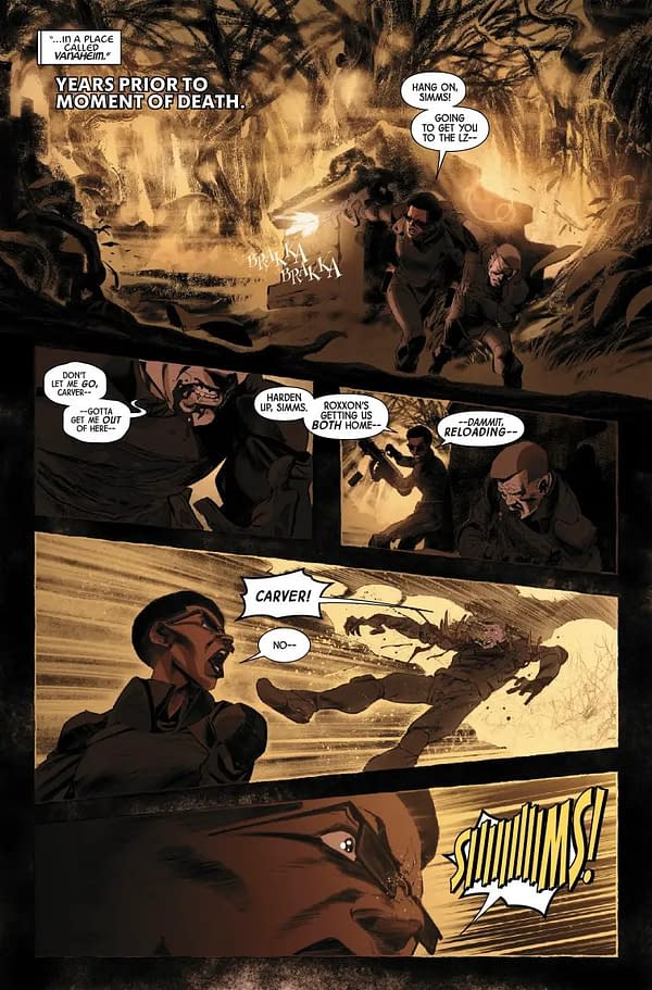 Interior preview page from MOON KNIGHT: FIST OF KHONSHU #8 DAVIDE PARATORE COVER