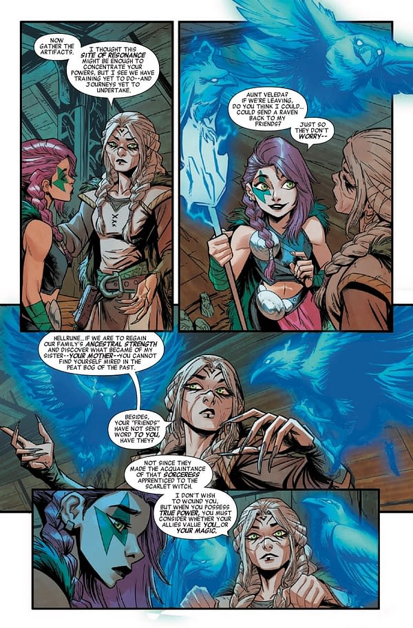 Interior preview page from NEW CHAMPIONS #5 GLEB MELNIKOV COVER