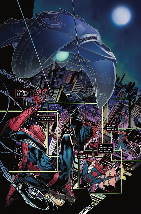 Interior preview page from PREDATOR VS. SPIDER-MAN #2 PAULO SIQUEIRA COVER
