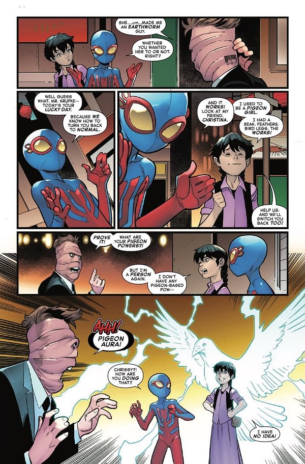 Interior preview page from SPIDER-BOY #19 PACO MEDINA COVER