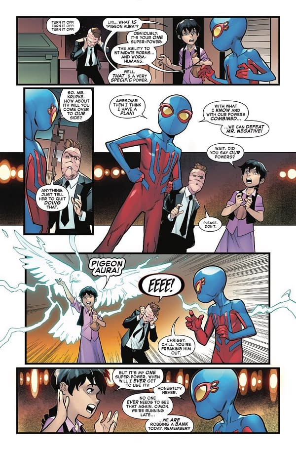 Interior preview page from SPIDER-BOY #19 PACO MEDINA COVER