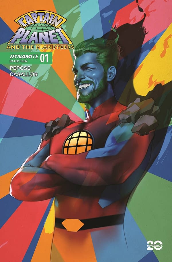 Cover image for CAPTAIN PLANET #1 CVR D OLIVER