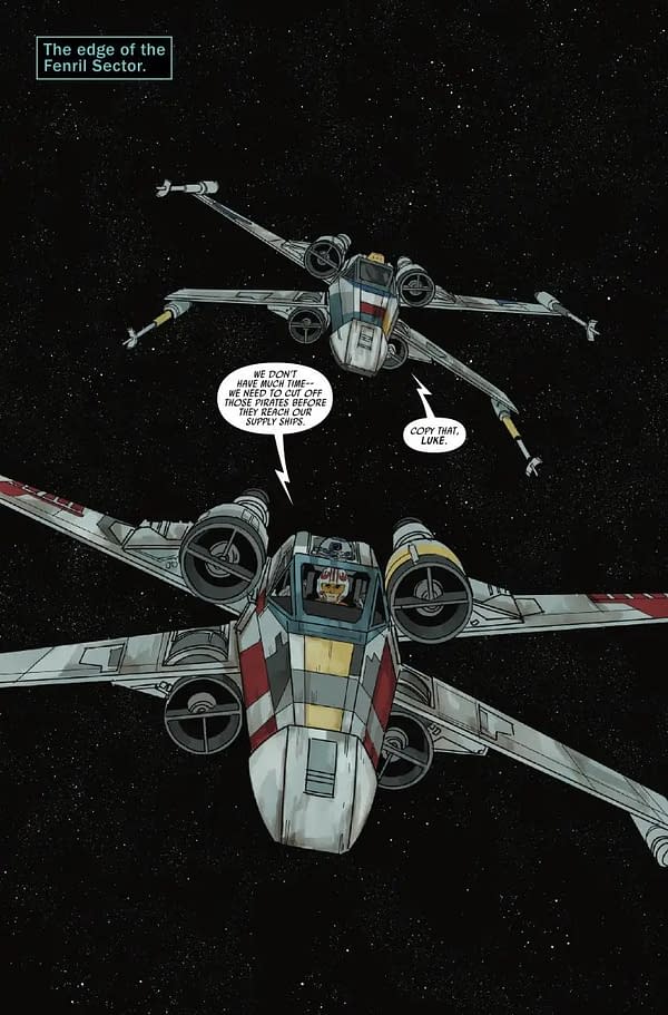 Interior preview page from STAR WARS #1 PHIL NOTO COVER