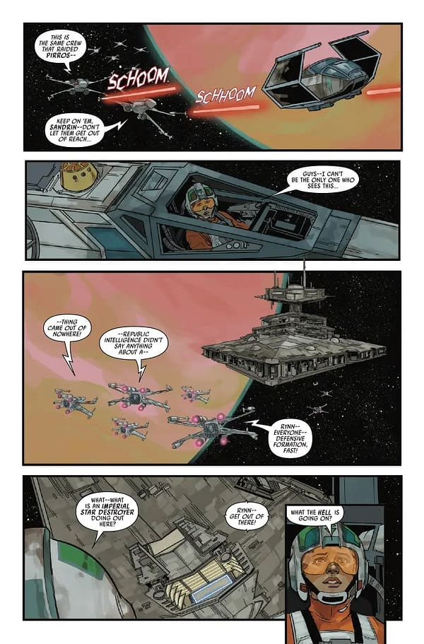 Interior preview page from STAR WARS #1 PHIL NOTO COVER